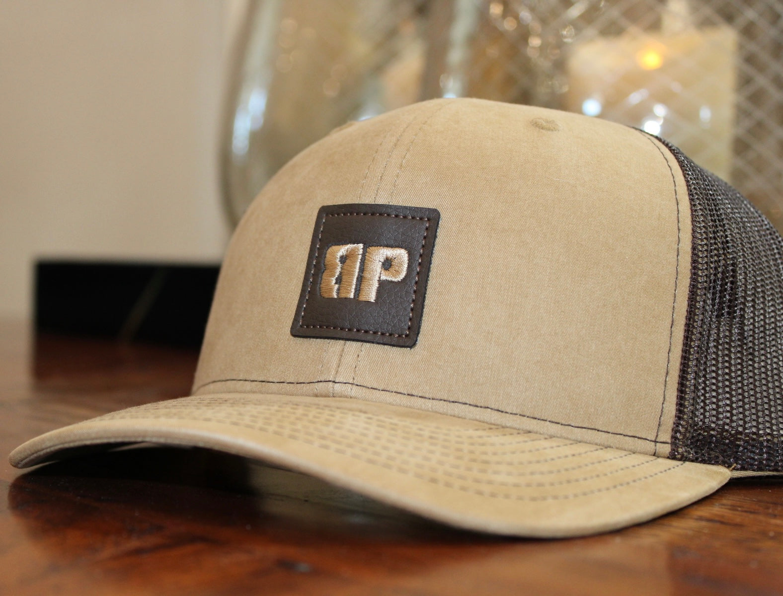 BP Leather Small Patch Hat