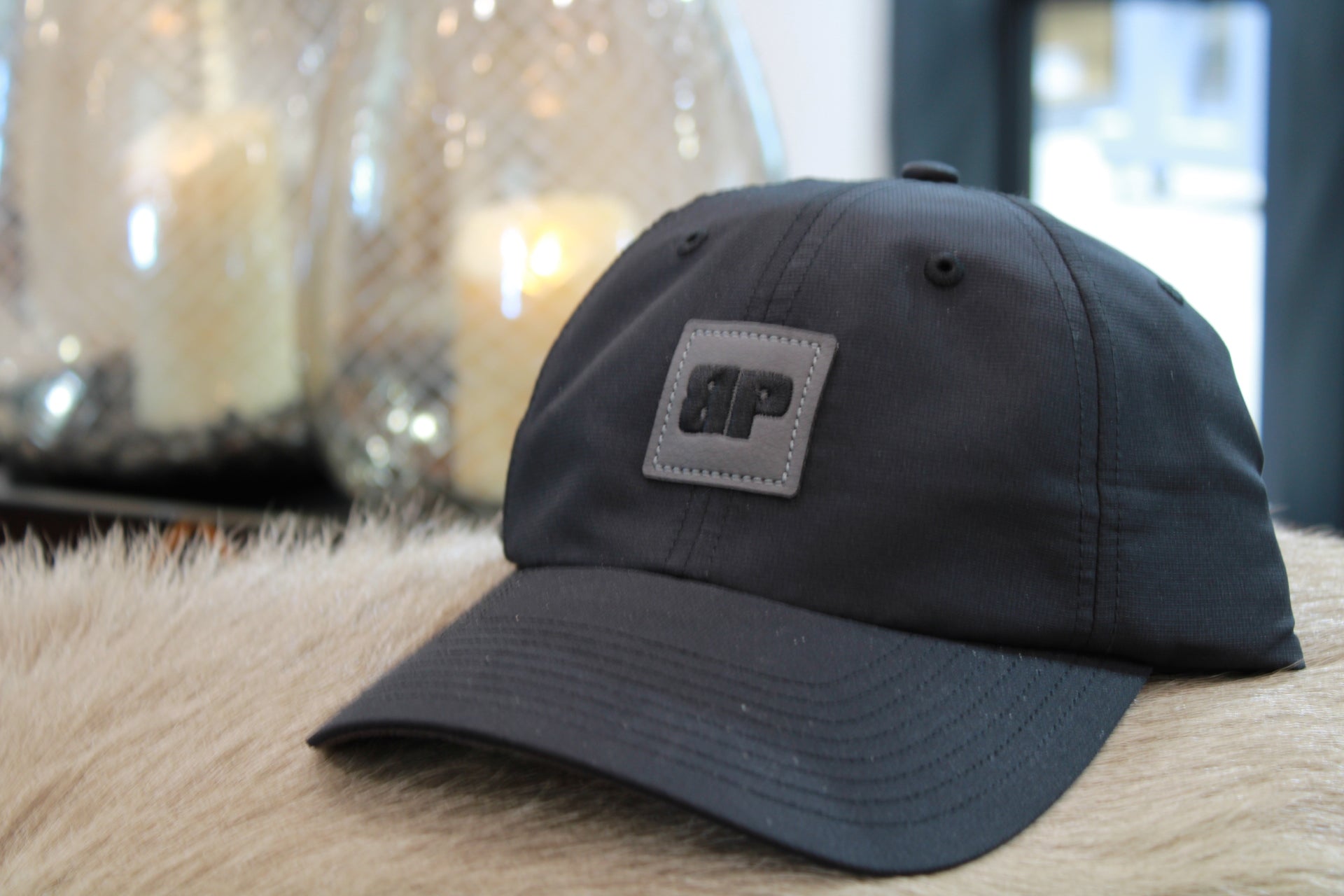 BP Leather Small Patch Hat