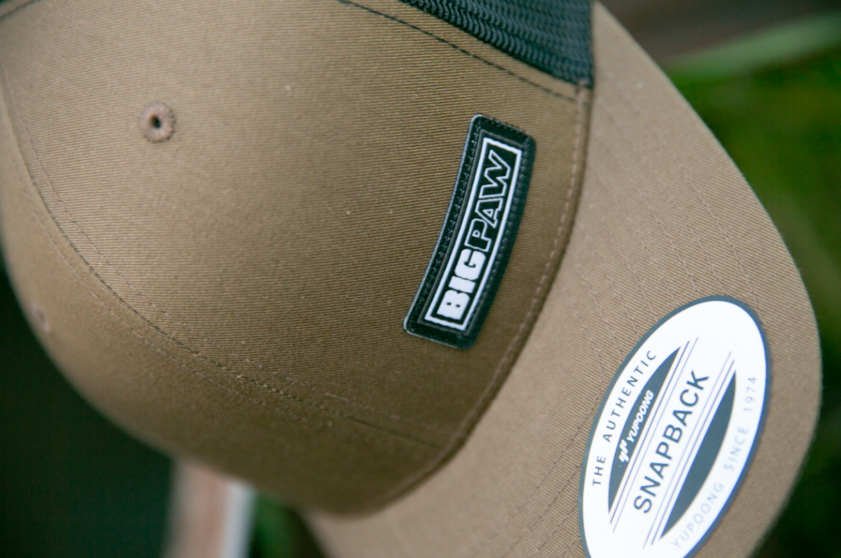 Big Paw Block Offset Small Patch Hat