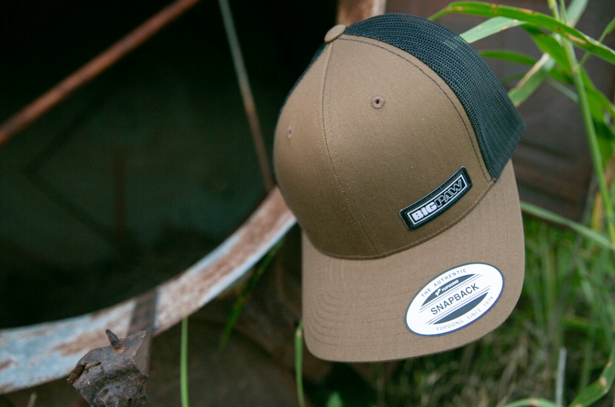 Big Paw Block Offset Small Patch Hat