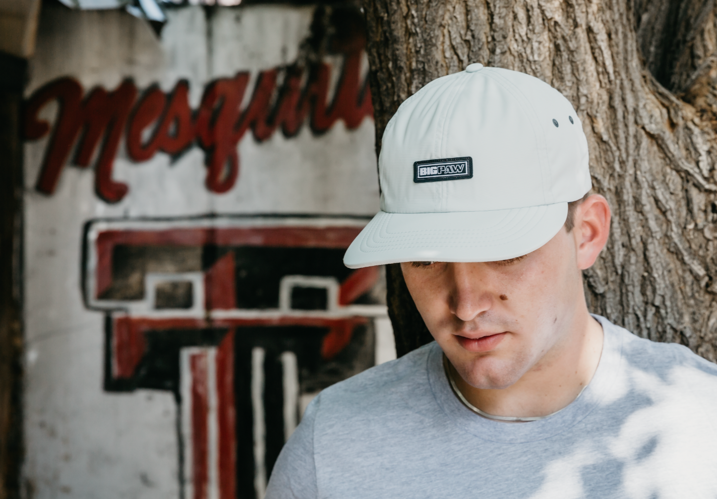 Big Paw Block Small Patch Center Hat