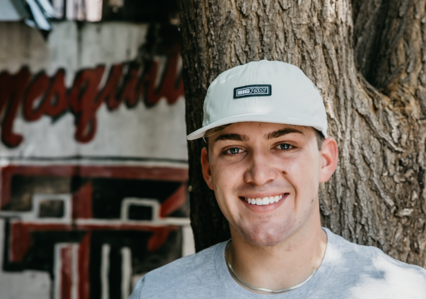 Big Paw Block Small Patch Center Hat