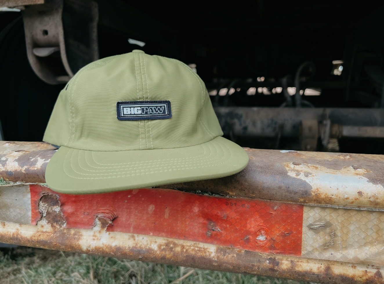 Big Paw Block Small Patch Center Hat