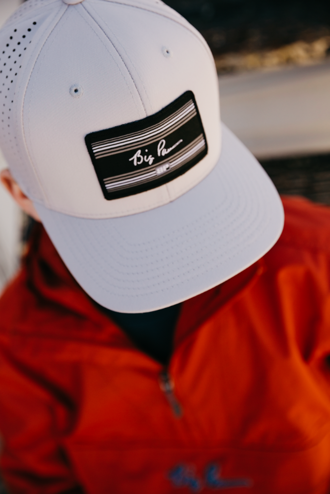 BP Script Silver Line Patch Hat