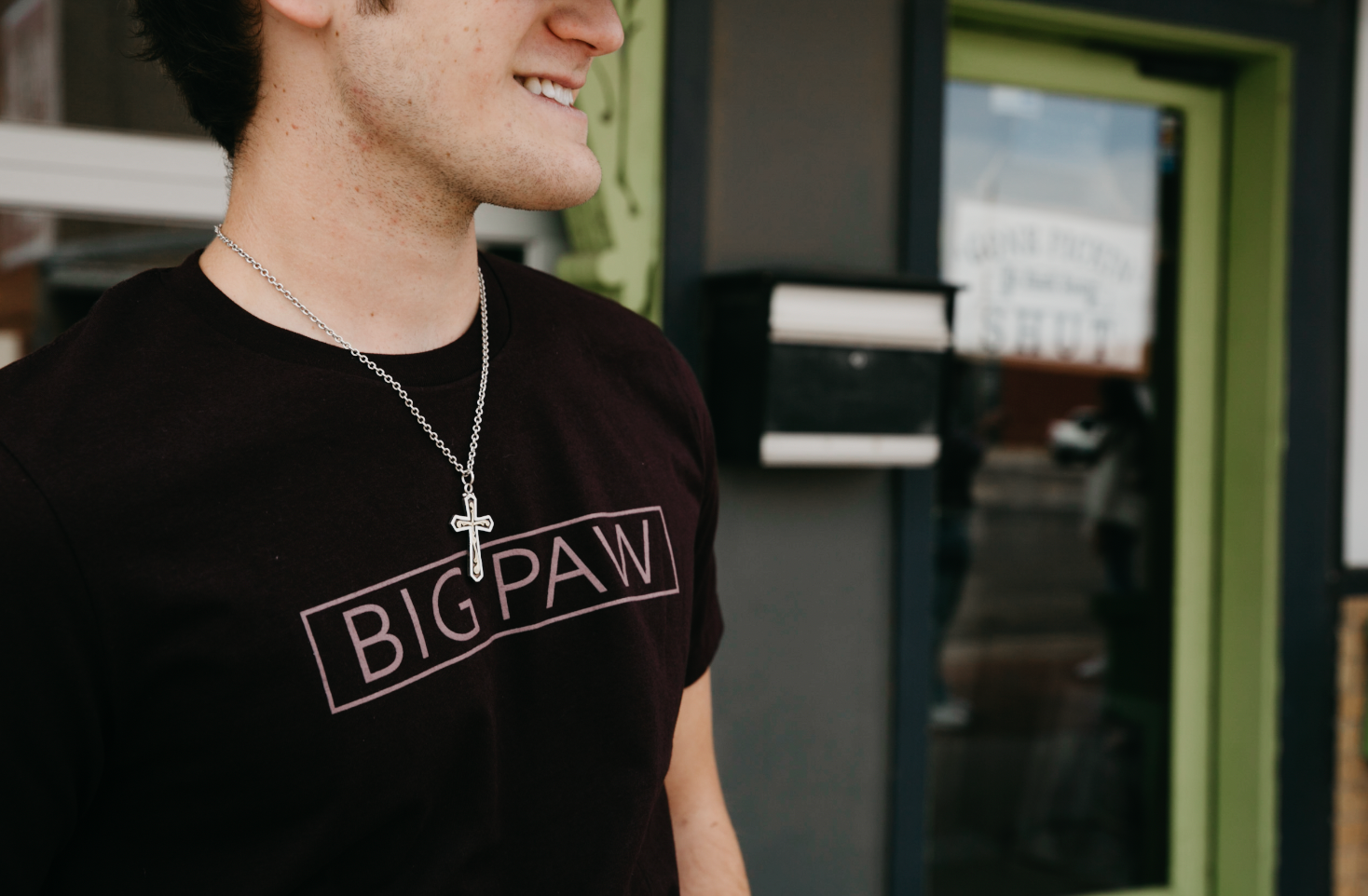 Big Paw Block Fineline T-Shirt